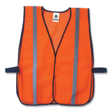 ergodyne® GloWear 8020HL Non-Certified Standard Vest, Polyester, One Size Fits Most, Orange, Ships in 1-3 Business Days (EGO20030) Each