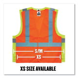 ergodyne® GloWear 8205HL Class 2 Super Economy Mesh Vest, Polyester, Lime, X-Small, Ships in 1-3 Business Days (EGO20971) Each