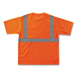 ergodyne® GloWear 8289 Class 2 Hi-Vis T-Shirt, Polyester, Orange, Small, Ships in 1-3 Business Days (EGO21512) Each