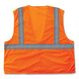 ergodyne® GloWear 8205Z Class 2 Super Economy Mesh Vest, Polyester, Orange, Large/X-Large, Ships in 1-3 Business Days (EGO20985) Each