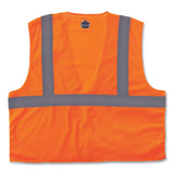 ergodyne® GloWear 8210Z Class 2 Economy Mesh Vest, Polyester, Orange, 4X-Large/5X-Large, Ships in 1-3 Business Days (EGO21049) Each