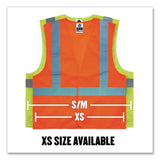 ergodyne® GloWear 8205HL Class 2 Super Economy Mesh Vest, Polyester, Orange, X-Small, Ships in 1-3 Business Days (EGO20961) Each