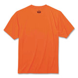 ergodyne® GloWear 8089 Non-Certified Hi-Vis T-Shirt, Polyester, 3X-Large, Orange, Ships in 1-3 Business Days (EGO21567) Each