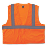 ergodyne® GloWear 8210Z Class 2 Economy Mesh Vest, Polyester, Orange, 2X-Large/3X-Large, Ships in 1-3 Business Days (EGO21047) Each
