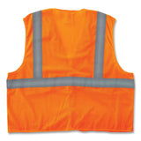 ergodyne® GloWear 8205HL Class 2 Super Economy Mesh Vest, Polyester, Orange, X-Small, Ships in 1-3 Business Days (EGO20961) Each