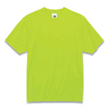 ergodyne® GloWear 8089 Non-Certified Hi-Vis T-Shirt, Polyester, Medium, Lime, Ships in 1-3 Business Days (EGO21553) Each