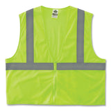 ergodyne® GloWear 8205Z Class 2 Super Economy Mesh Vest, Polyester, Lime, 4X-Large/5X-Large, Ships in 1-3 Business Days (EGO20999) Each