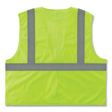 ergodyne® GloWear 8205HL Class 2 Super Economy Mesh Vest, Polyester, Lime, X-Small, Ships in 1-3 Business Days (EGO20971) Each