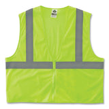 ergodyne® GloWear 8205Z Class 2 Super Economy Mesh Vest, Polyester, Lime, 2X-Large/3X-Large, Ships in 1-3 Business Days (EGO20997) Each
