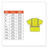 ergodyne® GloWear 8289 Class 2 Hi-Vis T-Shirt, Polyester, Lime, Small, Ships in 1-3 Business Days (EGO21502) Each