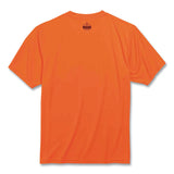 ergodyne® GloWear 8089 Non-Certified Hi-Vis T-Shirt, Polyester, Large, Orange, Ships in 1-3 Business Days (EGO21564) Each