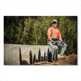 ergodyne® GloWear 8289BK Class 2 Hi-Vis T-Shirt with Black Bottom, 2X-Large, Orange, Ships in 1-3 Business Days (EGO22516) Each