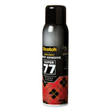 Scotch® Super 77 Multipurpose Spray Adhesive, 13.57 oz, Dries Clear (MMM77) Each