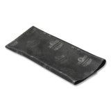 ergodyne® Skullerz 3216 Microfiber Cleaning Cloth, 5.9 x 5.9, Black, Ships in 1-3 Business Days (EGO19216) Each