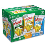 Sensible Portions® Veggie Straws, Cheddar Cheese/Sea Salt/Zesty Ranch, 1 oz Bag, 30 Bags/Carton, Ships in 1-3 Business Days (GRR22000413) Case of 30