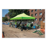 ergodyne® Shax 6015C Replacement Pop-Up Tent Canopy for 6015, 10 ft x 20 ft, Polyester, Lime, Ships in 1-3 Business Days (EGO12916) Each