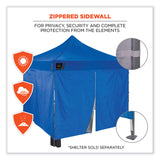 ergodyne® Shax 6054 Pop-Up Tent Sidewall Kit, Single Skin, 10 ft x 10 ft, Polyester, Blue, Ships in 1-3 Business Days (EGO12985) Each