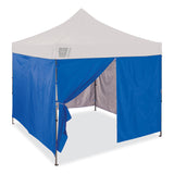 ergodyne® Shax 6054 Pop-Up Tent Sidewall Kit, Single Skin, 10 ft x 10 ft, Polyester, Blue, Ships in 1-3 Business Days (EGO12985) Each
