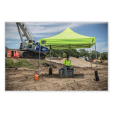 ergodyne® Shax 6000C Replacement Pop-Up Tent Canopy for 6000, 10 ft x 10 ft, Polyester, Lime, Ships in 1-3 Business Days (EGO12901) Each