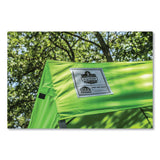 ergodyne® Shax 6010C Replacement Pop-Up Tent Canopy for 6010, 10 ft x 10 ft, Polyester, Lime, Ships in 1-3 Business Days (EGO12911) Each