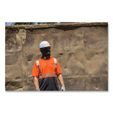 ergodyne® GloWear 8280BK Class 2 Performance T-Shirt with Black Bottom, Polyester, 4X-Large, Orange, Ships in 1-3 Business Days (EGO22588) Each