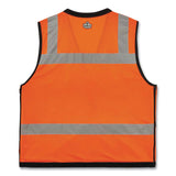 ergodyne® GloWear 8253HDZ Class 2 Heavy-Duty Mesh Surveyors Vest, Polyester, Large/X-Large, Orange, Ships in 1-3 Business Days (EGO23315) Each