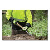 ergodyne® GloWear 8281BK Class 2 Long Sleeve Shirt with Black Bottom, Polyester, X-Large, Lime, Ships in 1-3 Business Days (EGO22635) Each