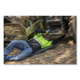 ergodyne® GloWear 8280BK Class 2 Performance T-Shirt with Black Bottom, Polyester, Large, Lime, Ships in 1-3 Business Days (EGO22534) Each