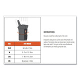 ergodyne® ProFlex 4020 Lightweight Wrist Support, Medium, Fits Left Hand, Black, Ships in 1-3 Business Days (EGO70244) Each