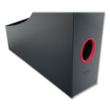 Durable® VARICOLOR Plastic Magazine Racks, 2.88w x 9.5d x 12h, Gray/Multicolor, 5/Pack (DBL770657) Case of 5