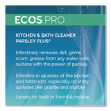 ECOS® PRO Parsley Plus All-Purpose Kitchen and Bathroom Cleaner, Herbal Scent, 1 gal Bottle (EOPPL974604EA) Each
