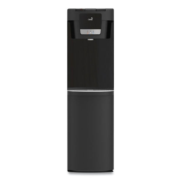 Oasis® MaxxFill Flex Hot and Cold Water Dispenser, 2.11 gal/Hot Water per Hour, 12.2 x 14.2 x 42.33, Black/Stainless Steel (OAS506815C)