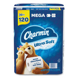 Charmin® Ultra Soft Bathroom Tissue, Mega Roll, Septic Safe, 2-Ply, White, 244 Sheets/Roll, 30 Rolls/Pack (PGC01537) Each