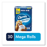 Charmin® Ultra Soft Bathroom Tissue, Mega Roll, Septic Safe, 2-Ply, White, 244 Sheets/Roll, 30 Rolls/Pack (PGC01537) Each