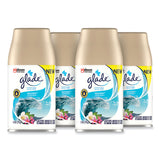 Glade® Automatic Air Freshener, Aqua Waves, 6.2 oz, 4/Carton (SJN325078) Case of 4
