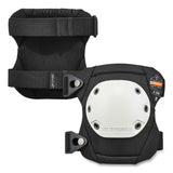 ergodyne® ProFlex 300 Knee Pads, Rounded Hard Cap, Buckle Closure, One Size Fits Most, White Cap, Pair, Ships in 1-3 Business Days (EGO18300) 1 Pair