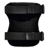 ergodyne® ProFlex 335 Slip-Resistant Rubber Cap Knee Pads, Buckle Closure, One Size, Black Cap, Pair, Ships in 1-3 Business Days (EGO18335) 1 Pair