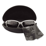 ergodyne® Skullerz 3225 Ballistic Zipper Eyewear Case, 7.5 x 5 x 2, Black, Ships in 1-3 Business Days (EGO19225) Each