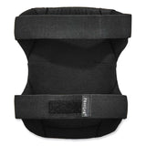 ergodyne® ProFlex 335HL Slip-Resistant Black Rubber Cap Knee Pads, Hook and Loop Closure, Pair, Ships in 1-3 Business Days (EGO18336) 1 Pair