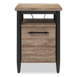 Whalen® Thomasville Breslyn One-Drawer Vertical File Cabinet, with Shelf, Letter/Legal, Crosscut Hickory, 16" x 20" x 22.2" (WHLBRDFTV) Each