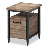 Whalen® Thomasville Breslyn One-Drawer Vertical File Cabinet, with Shelf, Letter/Legal, Crosscut Hickory, 16" x 20" x 22.2" (WHLBRDFTV) Each