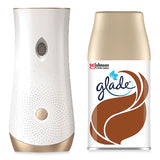 Glade Automatic Spray Starter Kit, Spray Unit and Refill, White/Gold, Cashmere Woods (SJN343258) Each