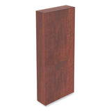 Alera® Alera Valencia Series Square Corner Bookcase, Seven-Shelf, 35.63w x 11.81d x 83.86h, Cherry (ALEVA78436MC) Each