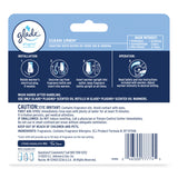 Glade Plugins Scented Oil Refill, Clean Linen, 0.67 oz, 5/Pack (SJN322829) Pack of 5