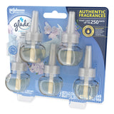 Glade Plugins Scented Oil Refill, Clean Linen, 0.67 oz, 5/Pack (SJN322829) Pack of 5