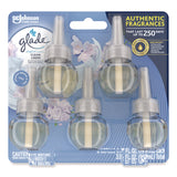 Glade Plugins Scented Oil Refill, Clean Linen, 0.67 oz, 5/Pack (SJN322829) Pack of 5