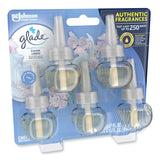 Glade Plugins Scented Oil Refill, Clean Linen, 0.67 oz, 5/Pack (SJN322829) Pack of 5