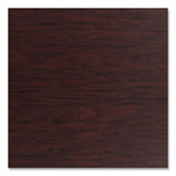 NPS® Cafe Table, 36" Diameter x 42h, Round Top/Base, Mahogany Top, Gray Base, Ships in 1-3 Business Days (NPSCG13636RB1MY) Each