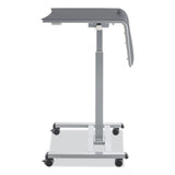 NPS® Sit-Stand Student Desk Pro, 23.5" x 19.5" x 28.5" to 41.75", Charcoal Gray, Ships in 1-3 Business Days (NPSSSDG20) Each