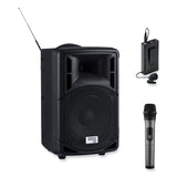 Oklahoma Sound® Wireless PA System with Wireless Tie Clip Microphone, 40 W, Black, Ships in 1-3 Business Days (NPSPRA8000PRA86) Each